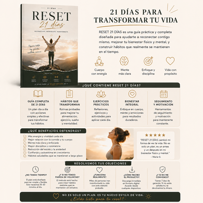 RESET 21D - Cambia tu vida en 21 días